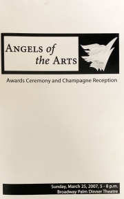 2007 Angels of the Arts Program Front