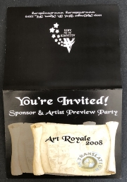 2008 Art Royale Preview Invite Outside