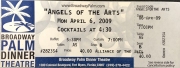 2009 Angels of the Arts Ticket