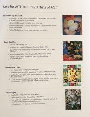 2011 Arts For ACT Bank Inside