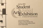 2003 FCGU Student Show Front