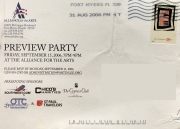 2006 Art Royale Preview Party Card-Back