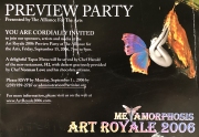 2006 Art Royale Preview Party Card-Front