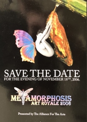 2006 Art Royale Save The Date Card-Front