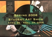 2006 FGCU Student Show Card Spring-Front