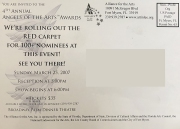 2007 Angels of the Arts Card Back