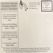 2007 One Foot Square Card Back