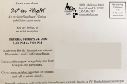 2008 Art In Flight Card Back