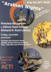 2010 Arts For ACT Preview Card Front