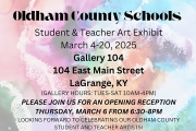 Oldham County Schools Student and Teacher Exhibit