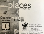 2009 Daas Places Card Back