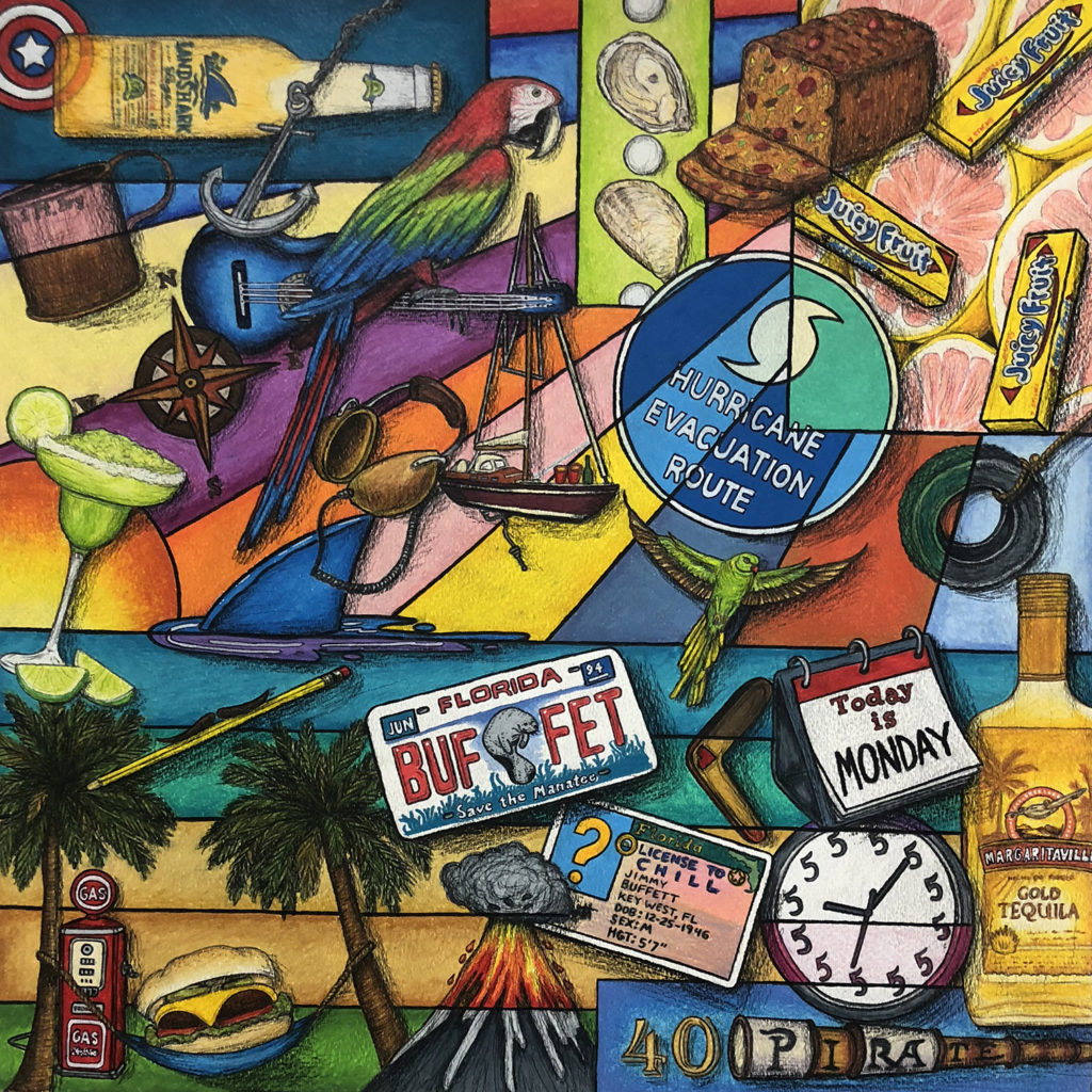 Attention All “Parrotheads” New Jimmy Buffett Inspired Artwork