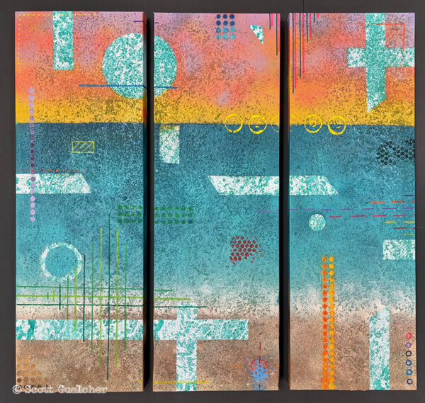 Vibes of Summer Triptych #2
